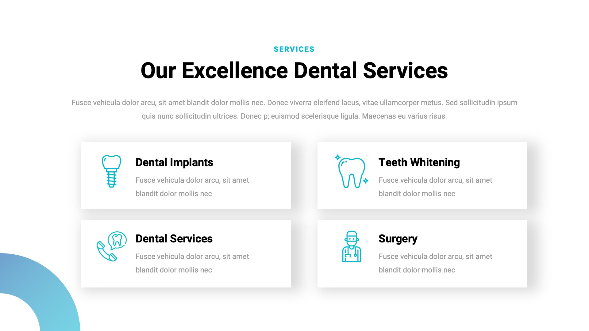 Dentiza - Dentist & Dental Clinic Powerpoint Template, Presentation ...