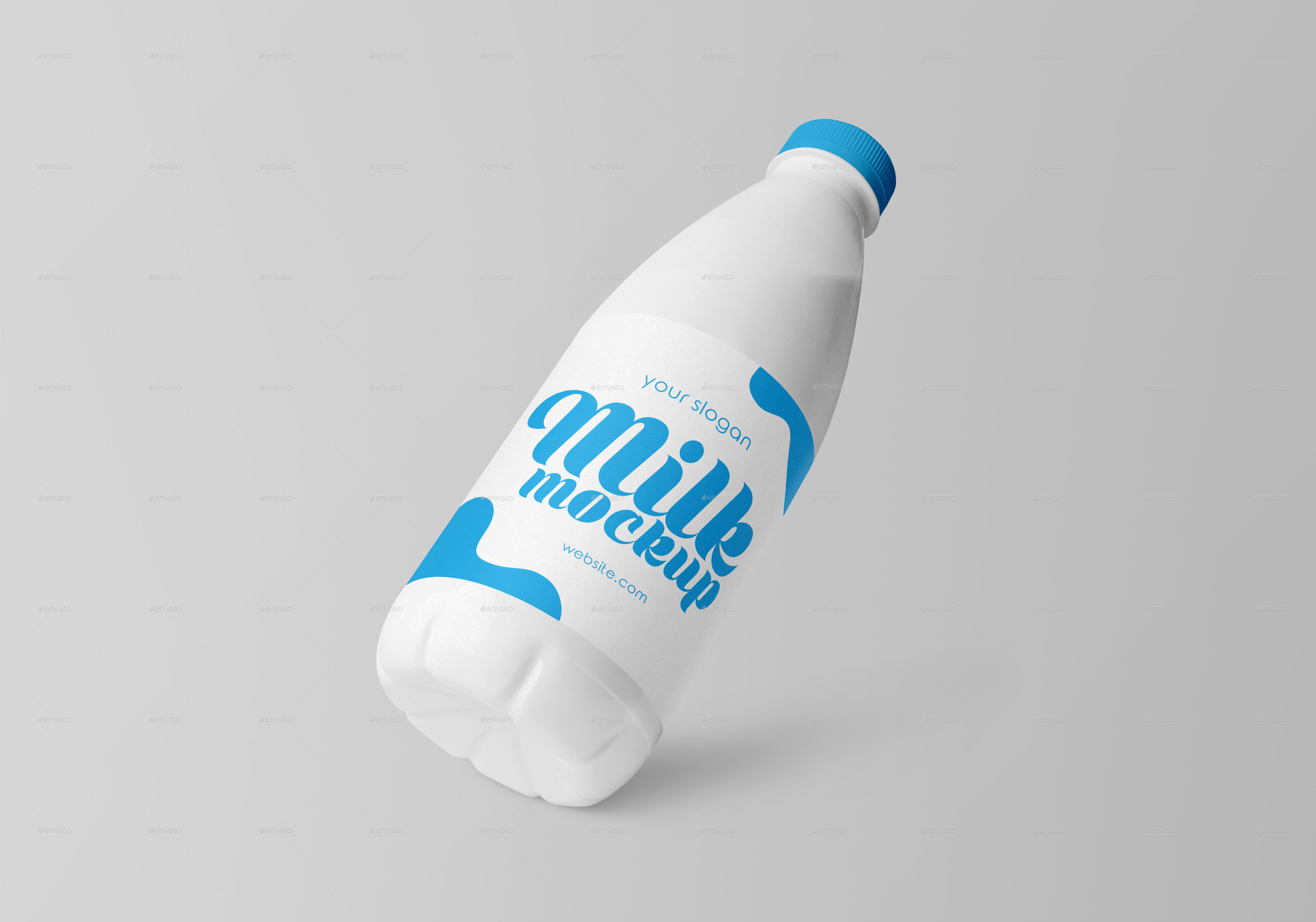 Download Plastic Milk Bottle Mockup Set By Country4k Graphicriver