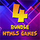 4 HTML5 Games Bundle (Construct 3 | Construct 2 | Capx)