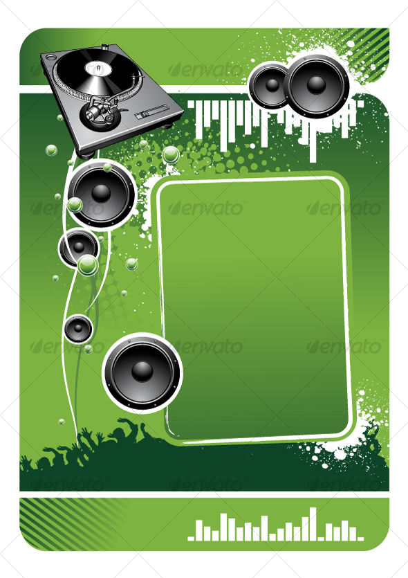 Modern musical background - Backgrounds Business