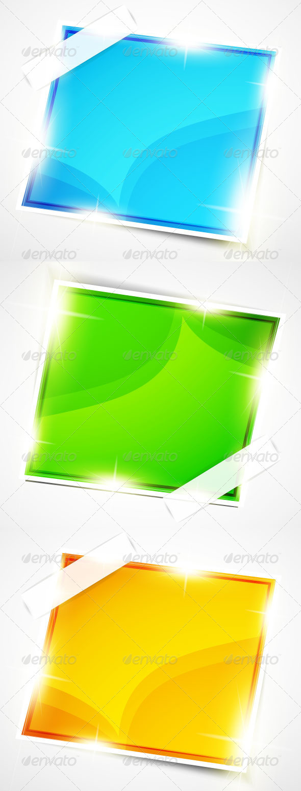 Shiny Glossy Stickers - Decorative Symbols Decorative