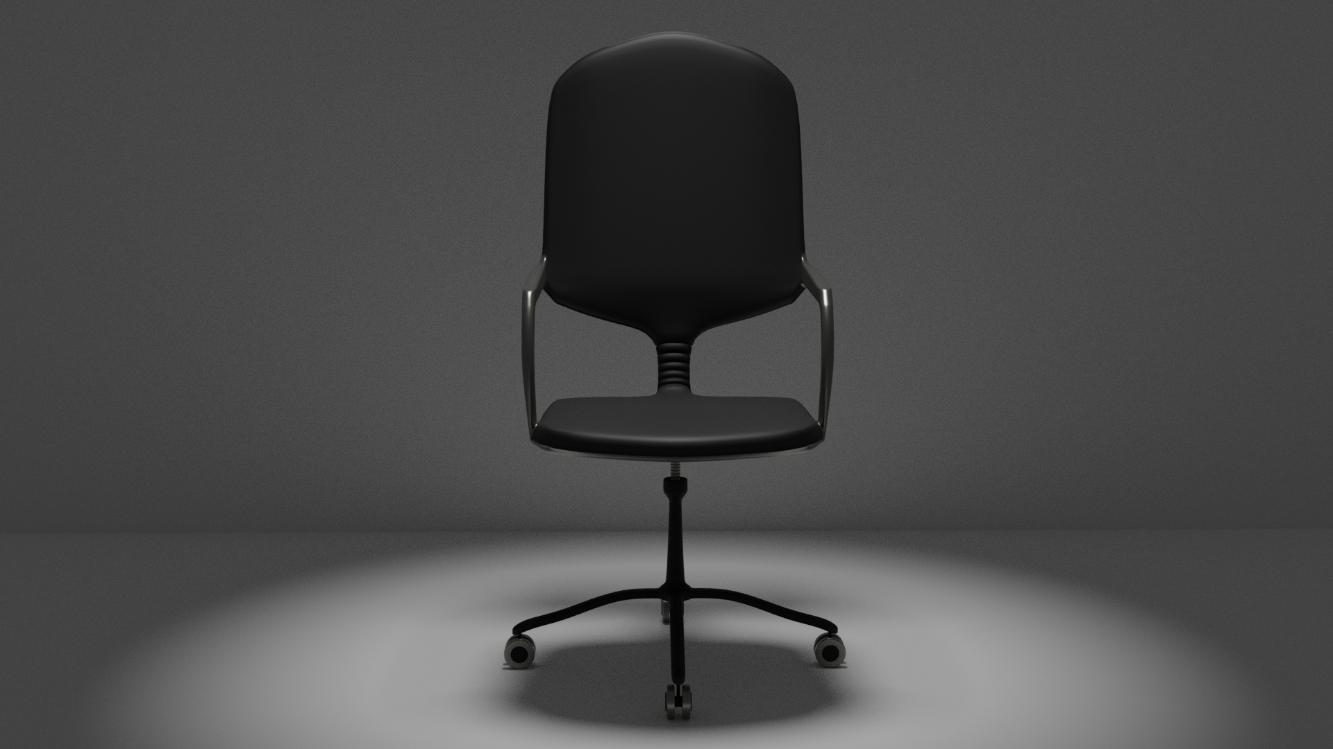 Black Office Chair by Relthron | 3DOcean