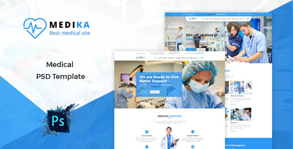 Medika - HealthMedical - ThemeForest 24029543