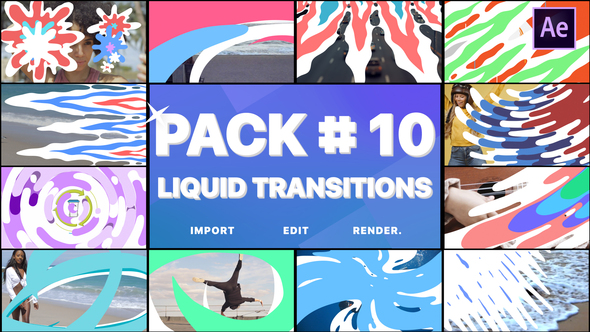 Liquid Transitions Pack - VideoHive 28302089