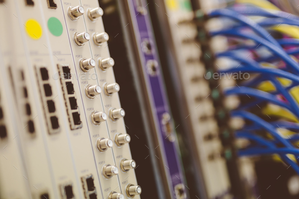Professional networking hardware - Stock Photo - Images