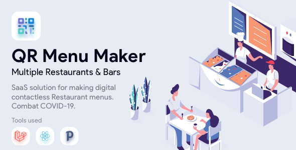 QR Menu Maker – SaaS – Contactless restaurant menus