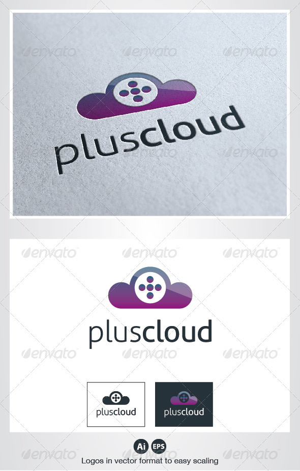 Plus Cloud Logo