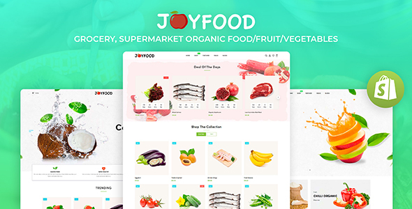 JoyFood - Grocery - ThemeForest 26967417