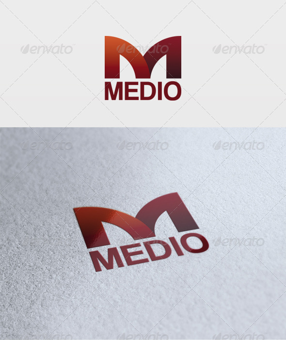 Medio Logo - Letters Logo Templates