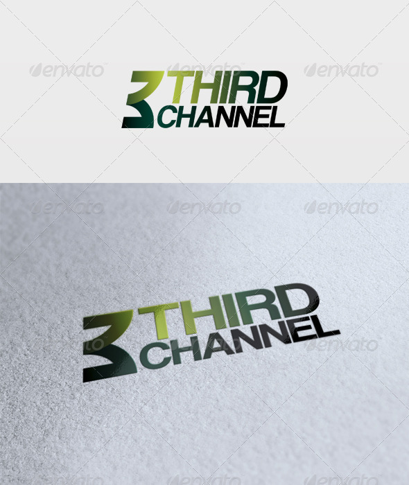 Third Channel Logo - Numbers Logo Templates