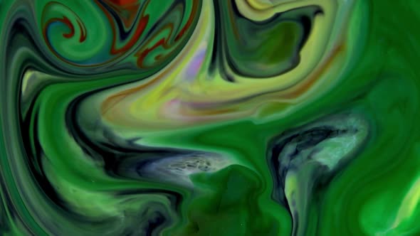 Abstract Colorful Fluid Paint Background 2