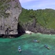 Drone footage of Nui Beach at Koh Phi Phi, Thailand - VideoHive Item for Sale