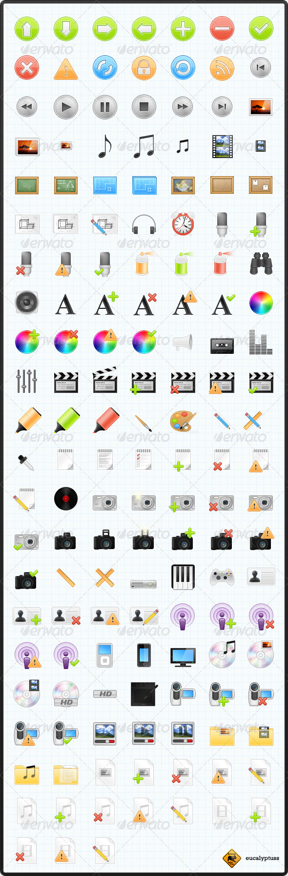 150 Web & Media Icons - Web Icons