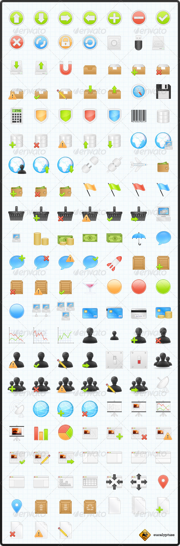 150 Business & Application Icons - Web Icons