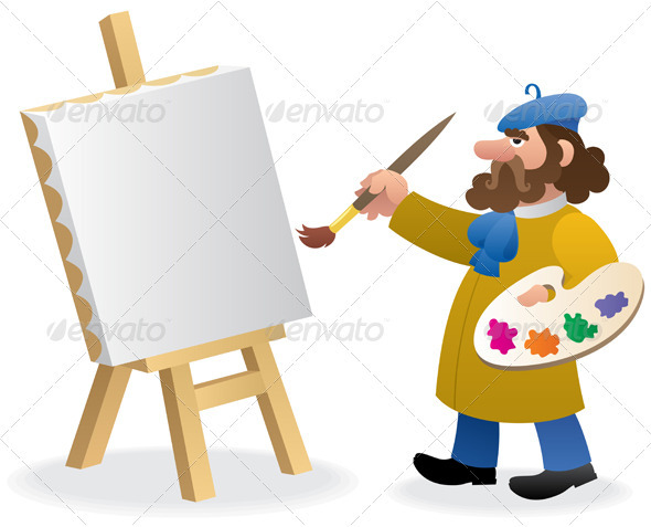 Artist - Characters Vectors