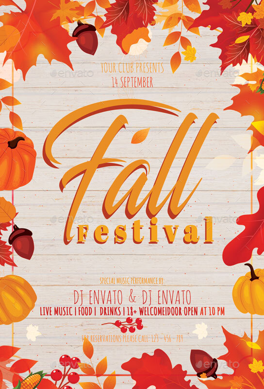 Fall Festival, Print Templates | GraphicRiver