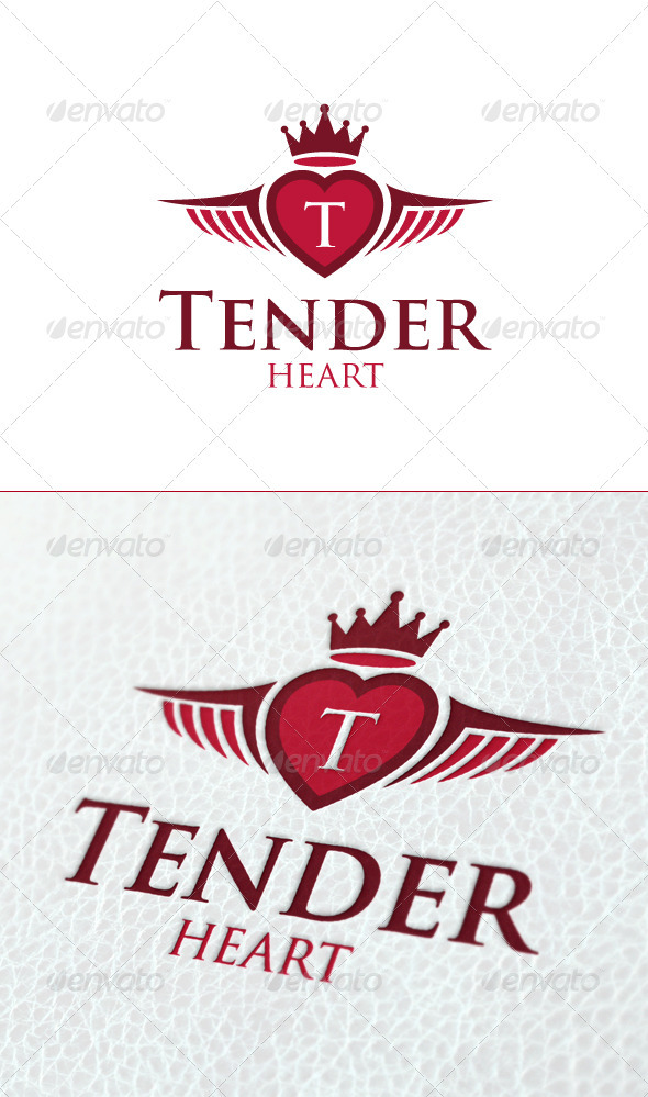 Tender Heart - Crests Logo Templates
