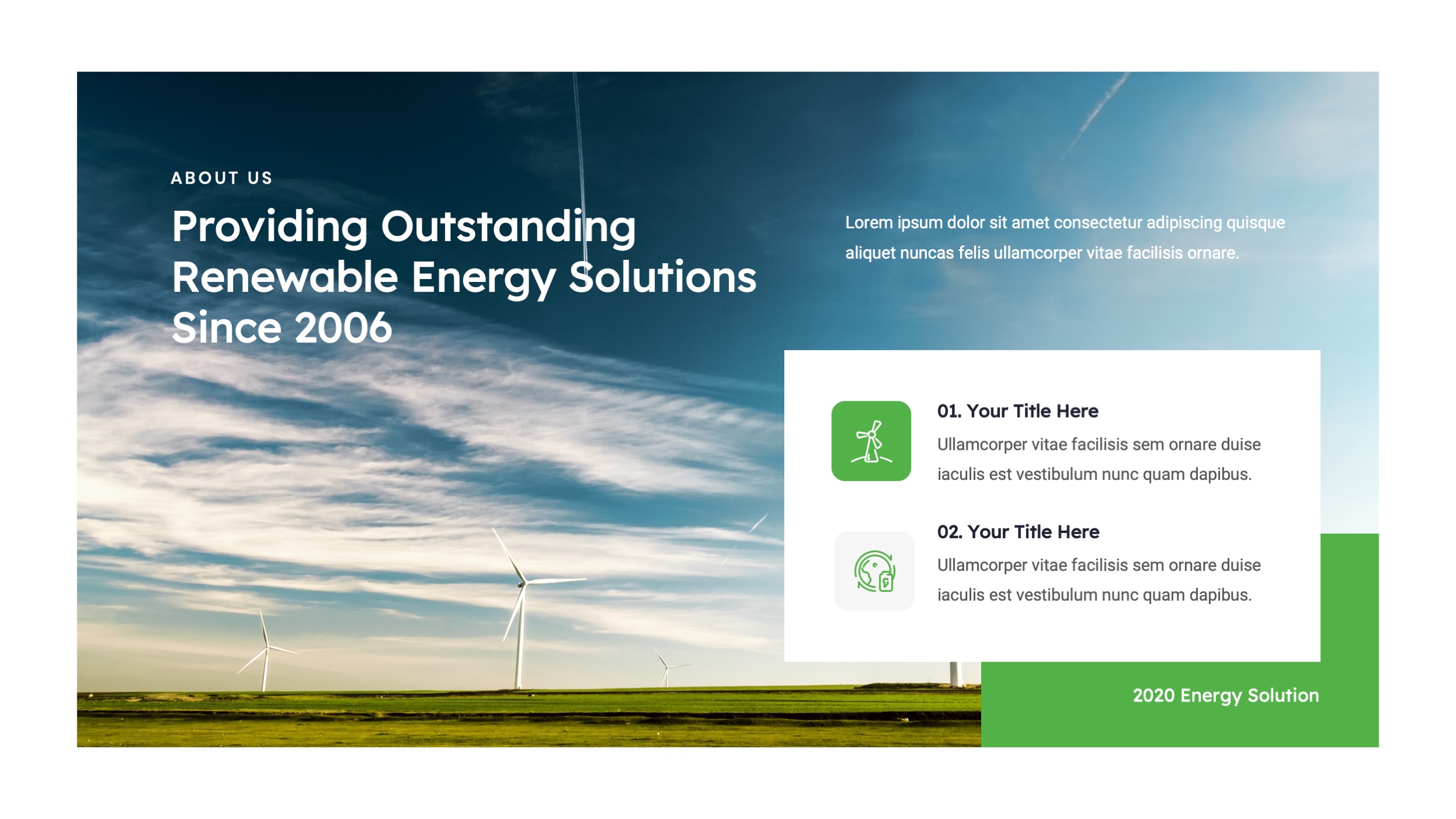 Renewable Energy Slides Template, Presentation Templates | GraphicRiver