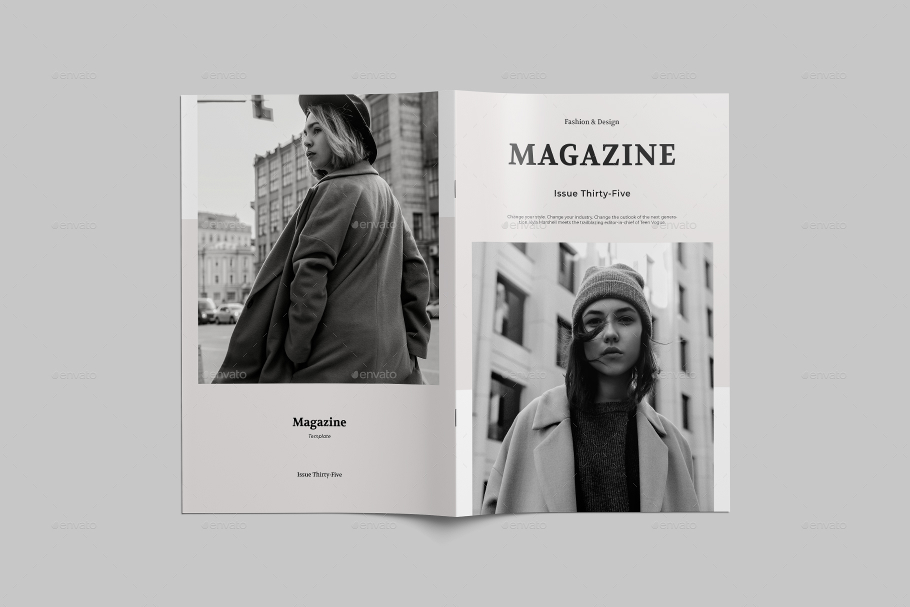 Magazine Template, Print Templates | GraphicRiver