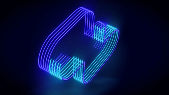 Neon Logo Reveal - VideoHive 28327898