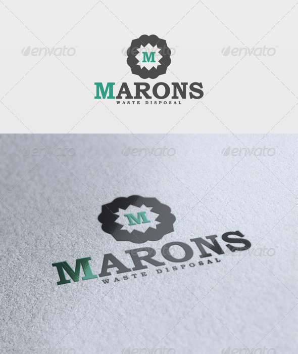 Marons Logo - Letters Logo Templates