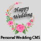 Happy Wedding - Personal Wedding & Invitation CMS - CodeCanyon Item for Sale