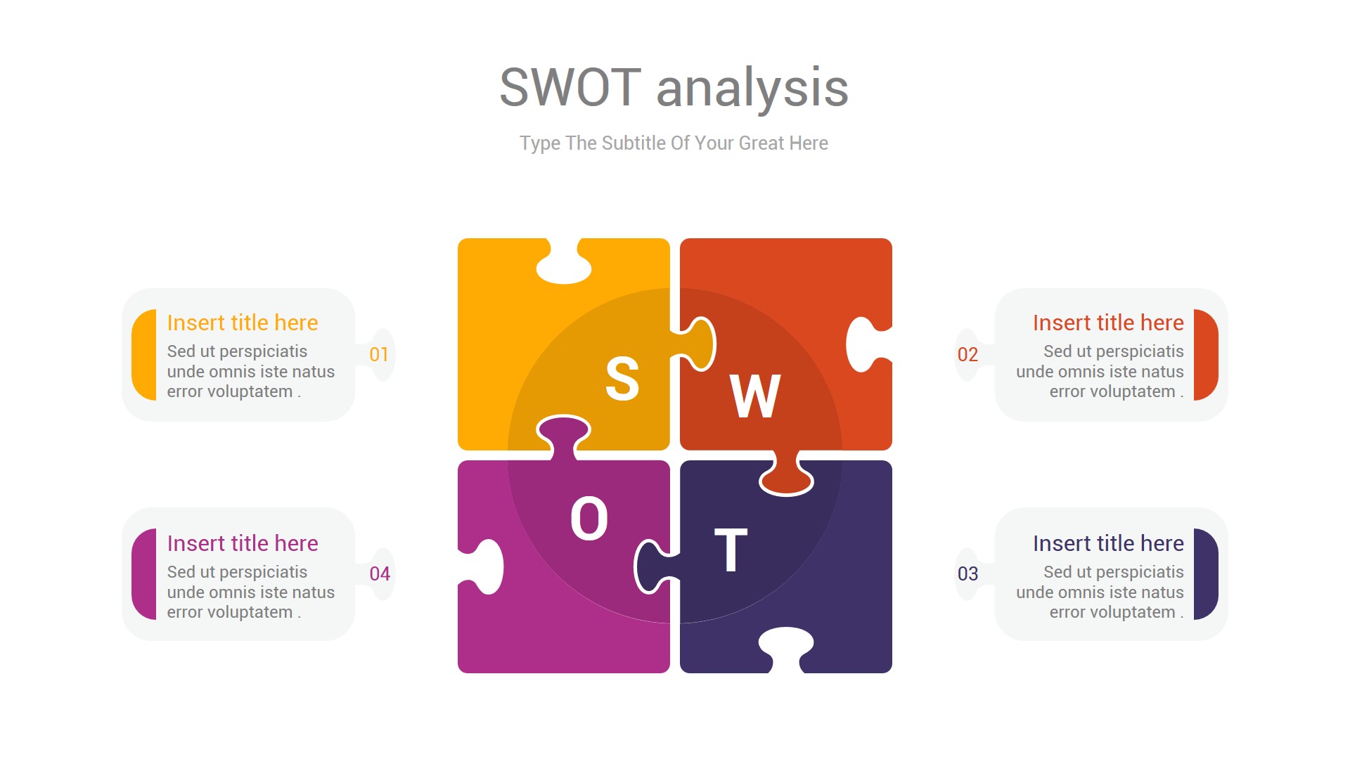 SWOT Analysis Google Slides & Illustrator Template by Neroox GraphicRiver