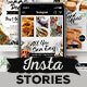 Modern Food Menu Instagram Stories - VideoHive Item for Sale