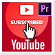 Clean Stylish YouTube Reminder – Premiere Pro - VideoHive Item for Sale