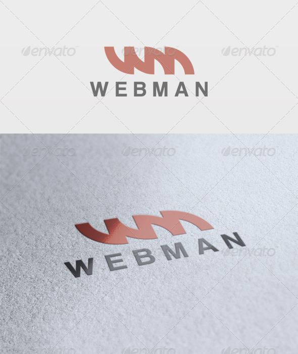 Web Media Logo - Letters Logo Templates