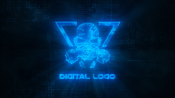 Digital Logo - VideoHive 28341989