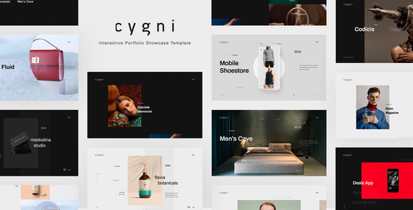 Excellent Cygni - Interactive Portfolio Showcase Template