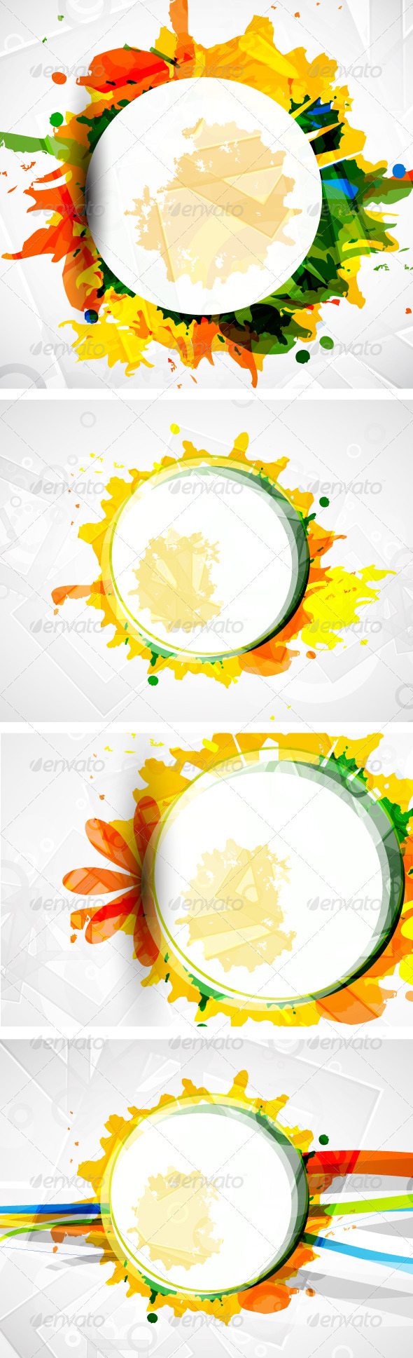Vector Abstract Background - Backgrounds Decorative