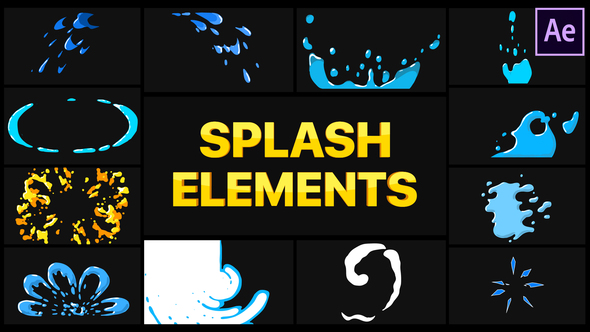 Splash Elements | After Effects