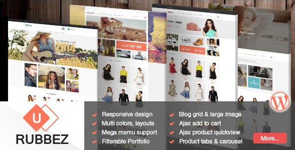 Rubbez- WooCommerceCorporate WordPress - ThemeForest 9537633