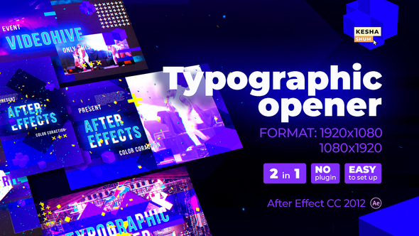Typographic opener