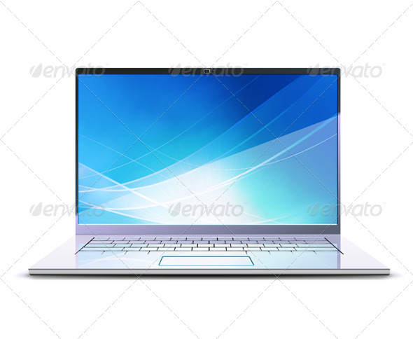 Modern laptop - Computers Technology