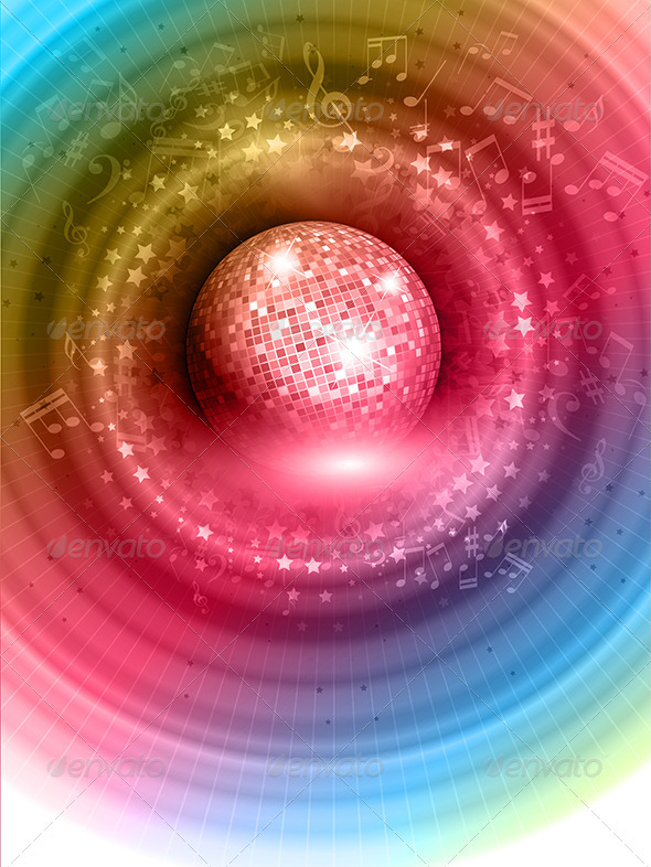 Mirror ball background - Backgrounds Decorative