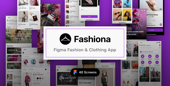 Fashiona - Figma - ThemeForest 28365362