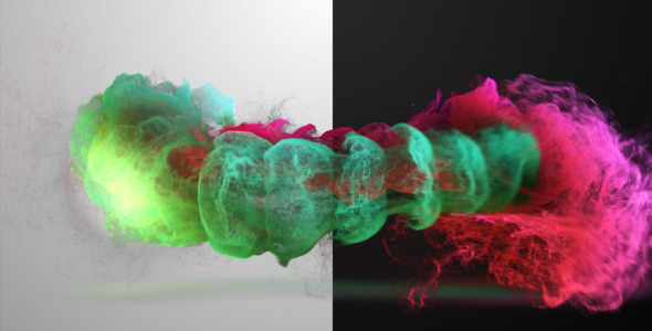 Colorized Inkflow Logo - VideoHive 2630600