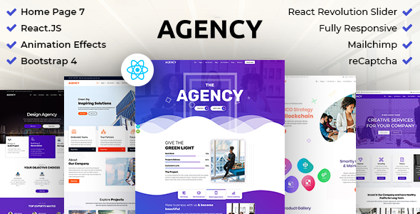 Agency : Creative - ThemeForest 25599156