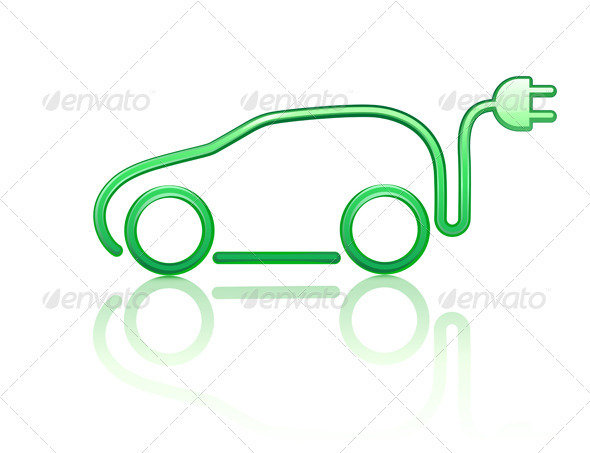 Electric powered car - Technology Conceptual