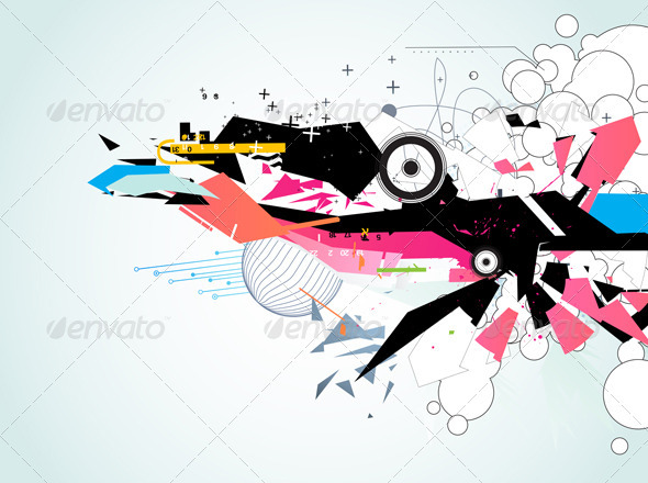 Abstract background - Backgrounds Decorative