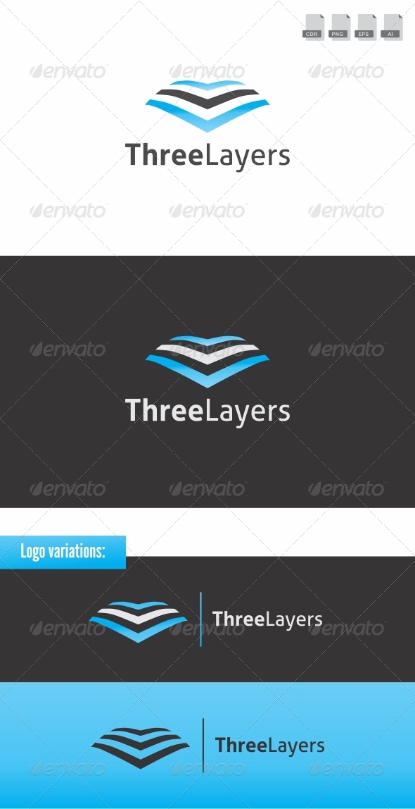 Three Layers - Abstract Logo Templates