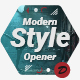Modern Style Opener Modern Style Opener - VideoHive Item for Sale