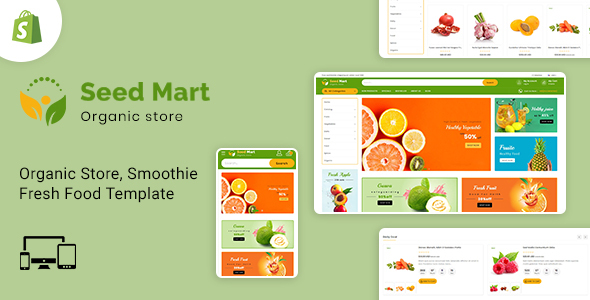 SeedMart - Shopify - ThemeForest 28381071