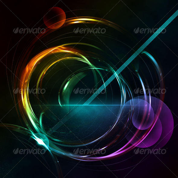 Beautiful Abstract Fantasy Background With Star - Abstract Backgrounds