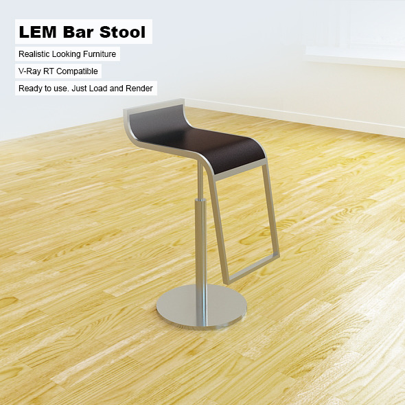 LEM Bar Stool - 3Docean 2632649