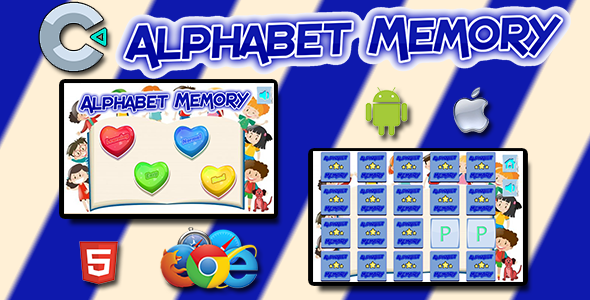 [DOWNLOAD]Alphabet Memory - HTML5 Mobile Game