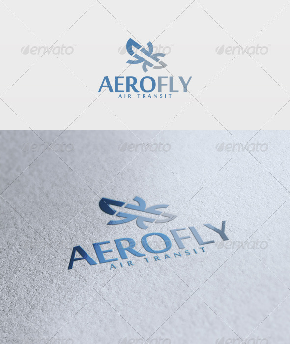 Aero Fly Logo - Vector Abstract